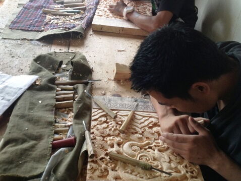 Choki Traditional Art School in Bhutan