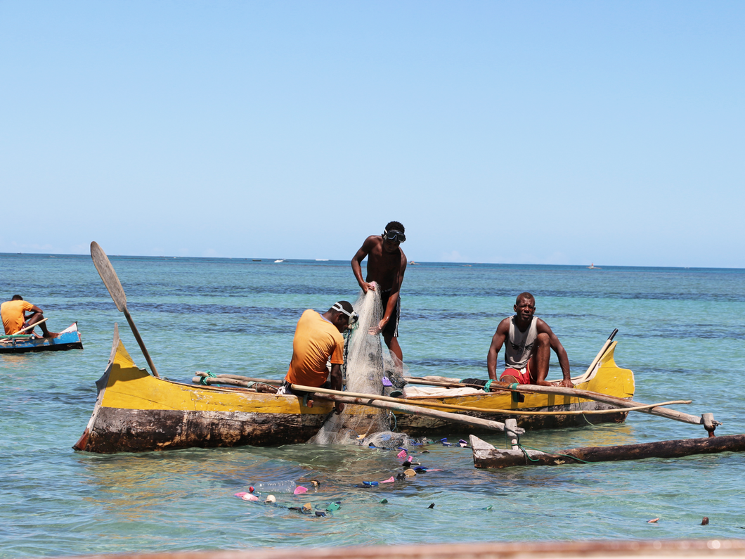 Local fishing in Madagascar