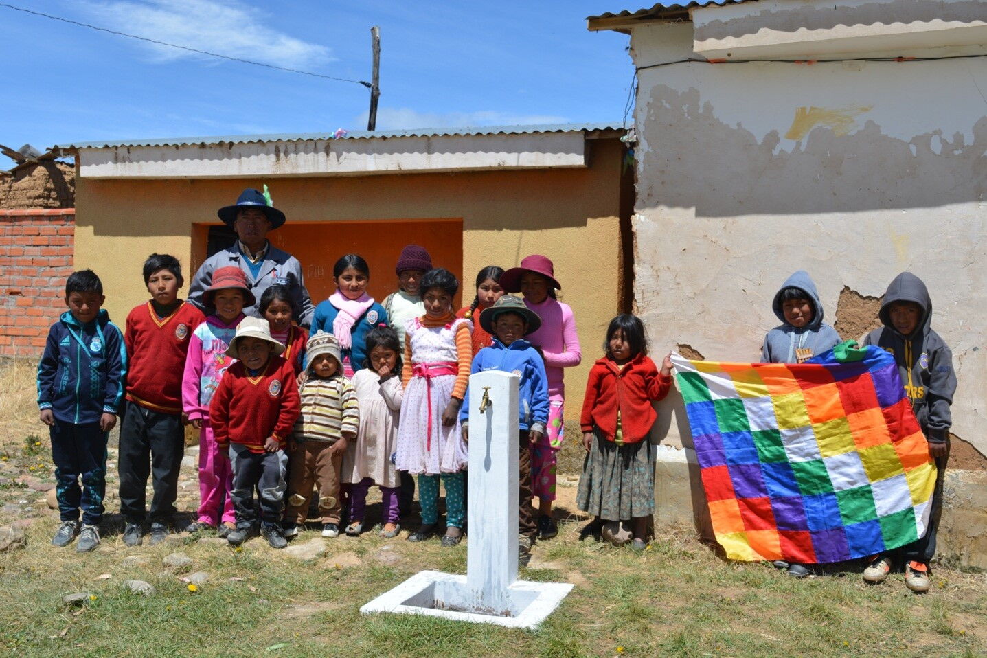 Drinking Water in the Altiplano, Bolivia