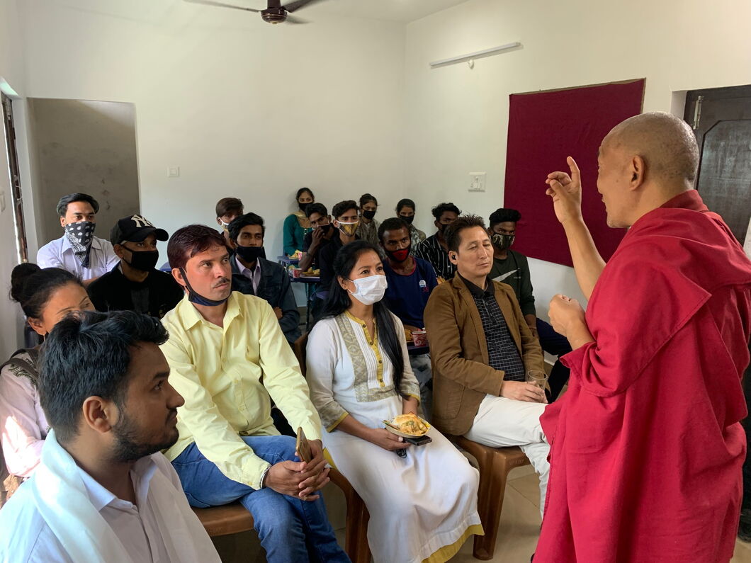 Vocational Training in Daramsala: first class of electricians started