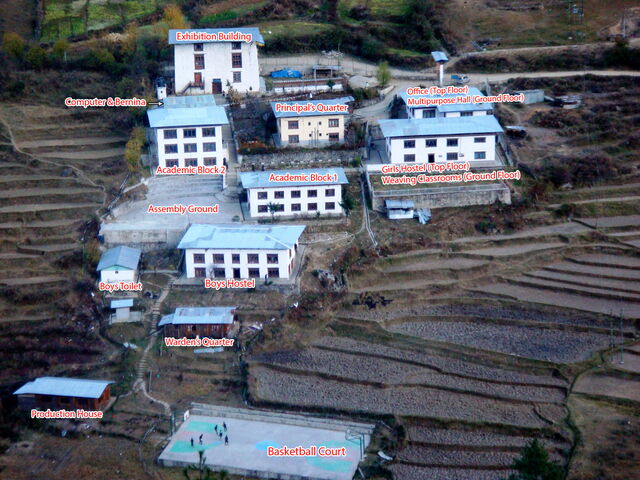 Choki Traditional Art School in Bhutan