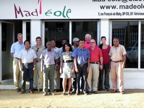 Electrification of villages in Madagascar